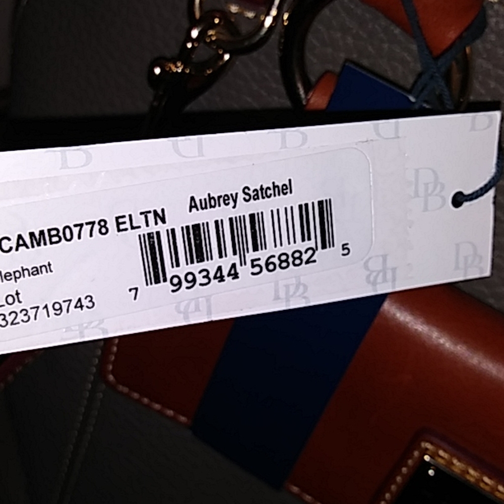 Dooney and bourke elephant aubrey satchel